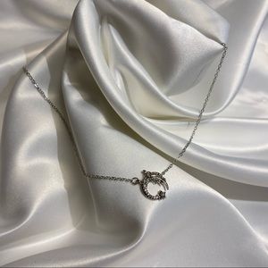 Star moon necklace